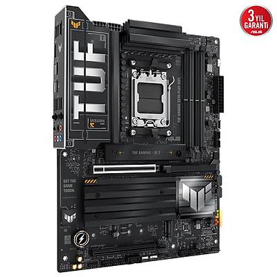 ASUS TUF GAMING X870-PRO WIFI7 W NEO AMD X870 AM5 DDR5 9600 HDMI 2xUSB4 4x M2 USB3.2 WiFi 7 + BT AURA RGB 5GB�T LAN ATX 16+2+1(80A) G�� A�AMALARI ��FT USB4, 4 x M.2 SLOTS