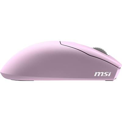 MSI GG FORGE GM340 W VIOLET GAMING MOUSE MAX 12000 DPI 57GR KABLOSUZ OPTIK SENSOR OYUNCU FARESI