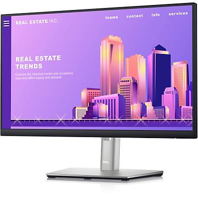 DELL P2222H FHD IPS 5MS 60HZ HDMI+VGA+DP PIVOT SIYAH LED MONITOR