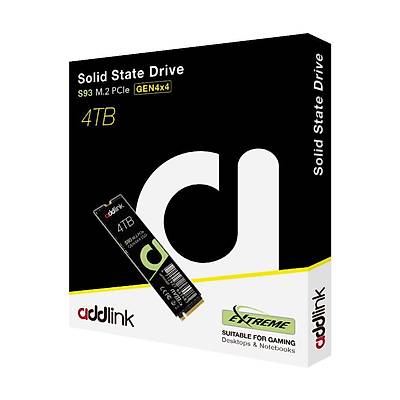 ADDLINK AD4TBS93M2P 4TB M.2 2280 PCIe GEN4X4 NVMe 1.4 R:7400 W:6500