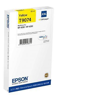 EPSON C13T907440 WF-6000 SERÝES INK CARTRÝDGE XXL YELLOW