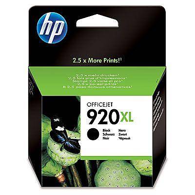HP CD975AE (920XL) SIYAH YUKSEK KAPASITELI MUREKKEP KARTUSU 1.200 SAYFA
