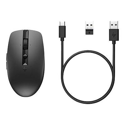 HP 6E6F0AA 715 Rechargeable Multi-Device Bluetooth Mouse-EURO
