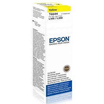 EPSON C13T66444A KARTUS-YELLOW 70ML/L550/L200/L220/L355/L365