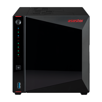 ASUSTOR AS5404T Intel N5105 4 Yuval�(4X22TB Deste�i) 4GB DDR4(8GB Ram Deste�i) M.2 x4 2.5GbE x2 USB 3.2 x2 HDMI 2.0b x1