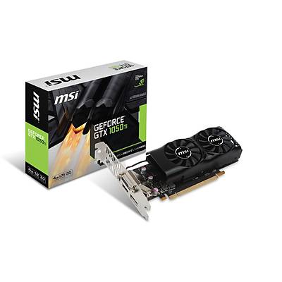 MSI VGA GEFORCE GTX 1050 TI 4GT LP GTX1050TI 4GB GDDR5 128B DX12 PCIE 3.0 X16 (1XDVI 1XHDMI 1XDP)