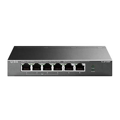 TP-LINK TL-SF1006P 6 PORT 10/100 4 POE SWITCH