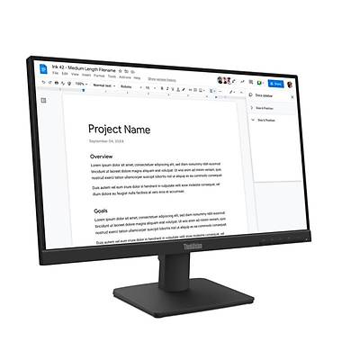 LENOVO S22-4E 21,5 inc THINKVISION 64CBKAT6TK FHD 4MS 100HZ HDMI+VGA WLED MONITOR (3 YIL GARANT�)