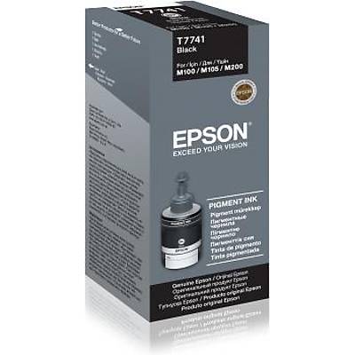 EPSON C13T77414A BLACK, PIGMENT-140ML-M105,M100,M200