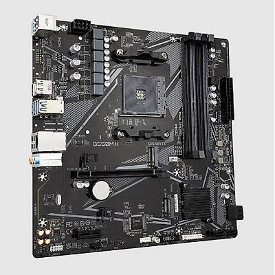 GIGABYTE B550M-K AMD B550 Ultra Durable Motherboard with Digital VRM Solution PCIe 4.0