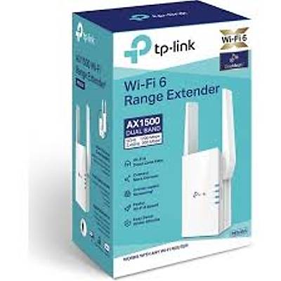 TP-LINK RE650X 1800 Mbps DUAL BAND 1 GIGABIT PORT Wi-Fi 6 MENZL GENLETC