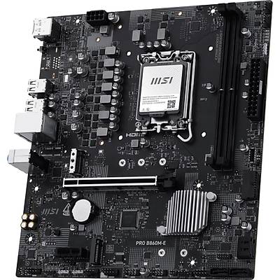 MSI MB PRO B860M-E SOKET 1851 DDR5 9066MHZ(OC)  2xM.2 HDMI DISPLAY 5G LAN mATX