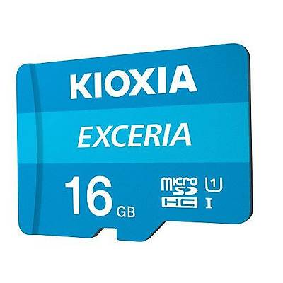 KIOXIA LMEX1L016GG2 16GB microSD EXCERIA  UHS1 R100  Micro SD Kart
