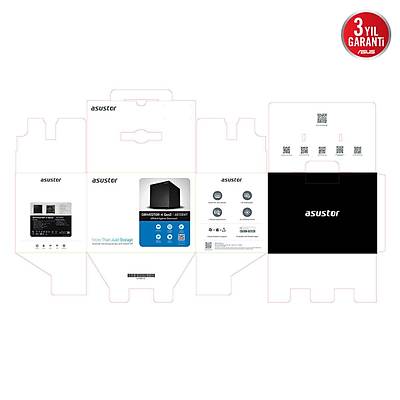 ASUSTOR AS1204T Veri Depolama Cihaz�