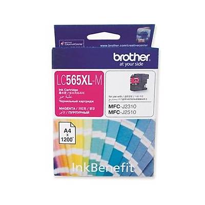 BROTHER LC565XLM ok Fonksiyonlu Renkli Yazc Kartuu Krmz