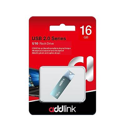 ADDLINK AD16GBU10B2 16GB USB 2.0 U10 20MB/s-10MB/s Flash Drive Mavi