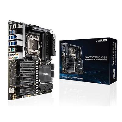 ASUS PRO WS X299 SAGE II Intel X299 LGA2066 DDR4 4266 M2 USB3.2 2 x 2.5Gb Intel CEB