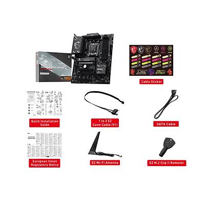 MSI MB B850 GAMING PRO WIFI6E AM5 DDR5 8200MHZ(OC) DP 1X HDMI 2x M.2 4x PCI-E x16 USB 10Gbs 2,5G LAN WI-FI 6E ATX