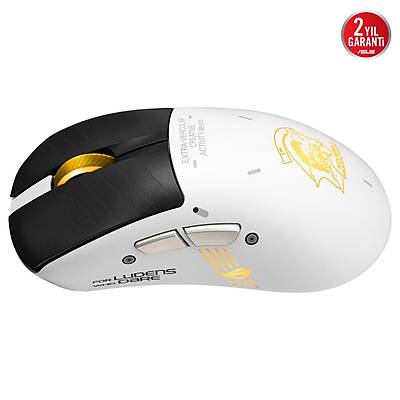 ASUS P727 ROG KERIS II ORIGIN-KJP Beyaz Gaming Mouse