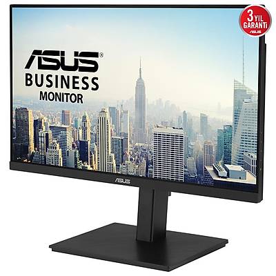 ASUS VA27ECPSN DOCKING MONITOR 27 1920X1080 FHD IPS FRAMELESS USB-C RJ45 75HZ ADAPTIVE SYNC STEREO SPEAKERS LOW BLUE LIGHT FLICKER FREE ERGONOMIC DESIGN WALL MOUNTABLE MONITOR