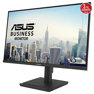 ASUS KURUMSAL BE27ACGN 27 inc IPS 2560x1440 5ms 120Hz 350cd DP HDMI USB-C RJ45 Hoparl�r VESA 3YIL D���K MAV� I�IK EYE CARE P�VOT DOCKING MON�T�R