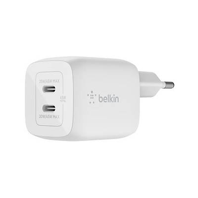 Belkin Dual Usb-C 45W arj Cihaz Beyaz