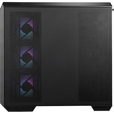 MSI MAG PANO M100R PZ Temperli Cam 3x120mm 1x120mm ARGB Fan  650W Bronz mATX Panoramik Bilgisayar Kasas�