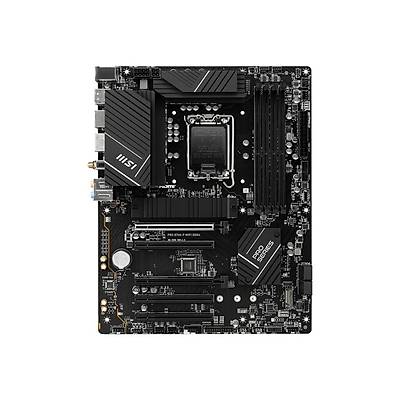 MSI MB PRO PRO B760-P WIFI DDR4 SOKET 1700 DDR4 5333MHZ(OC) PCI-E Gen4 3X M.2 USB3.2 DP HDMI 1x2.5G LAN WI-FI 6E ATX