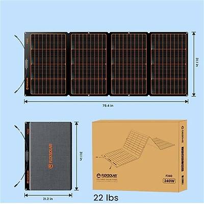 FLEXSOLAR F240 Ta��nabilir G�ne� Paneli