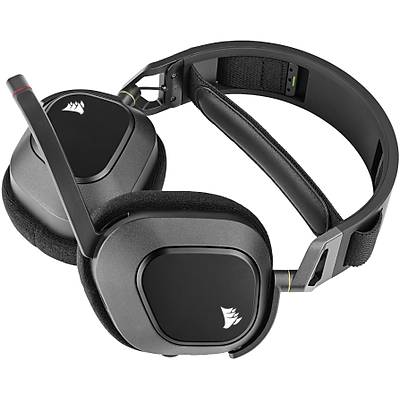 CORSAIR HEADSET - CA-9011235-EU HS80 RGB WIRELESS Premium Gaming Headset with Spatial Audio  Carbon
