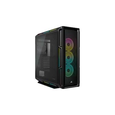 CORSAIR CASE - CC-9011230-WW iCUE 5000T RGB Tempered Glass Mid-Tower ATX PC Case  Black