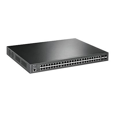 TP-LINK TL-SG3452P JetStream 52-Port Gigabit L2+ Managed Switch with 48-Port PoE+