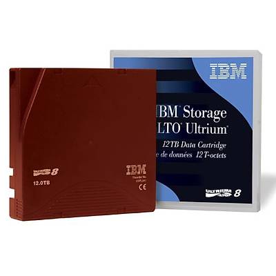 IBM 01PL041 Data Kartu (LTO8)