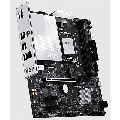 MSI PRO H810M-B DDR5 6400MHZ 1XHDMI 1XDP 1XM.2 MATX 1851P (INTEL ULTRA PROCESSORS SERIES 2)