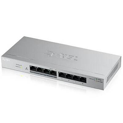 ZYXEL GS1200-8HP V2 8 PORT (4x10/100/1000+4x10/100/1000 POE) WEB Y�NET�LEB�L�R POE SWITCH (60 WATT)