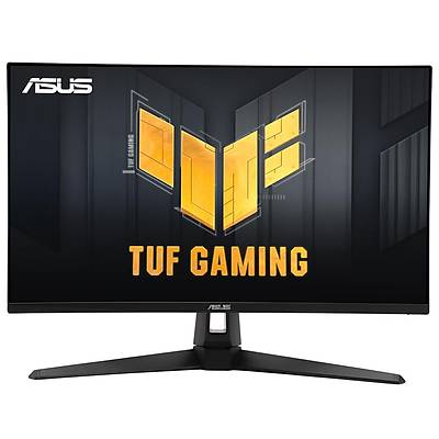 ASUS TUF GAMING 27'' VG27AQ3A 27 HDR GAMING 2K FAST IPS FREESYNC VE G-SYNC UYUMLU 2560x1440 1MS 180HZ DP HDMI MM VESA 3YIL ELMB SYNC 130 Srgb Monitr
