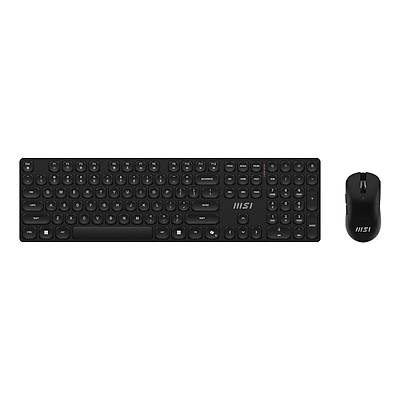 MSI GG FORGE K210 W COMBO TR 2.4GHz WIRELESS, Li-ion Batarya.  Mouse; Optical Sensor, MAX 1600 DPI