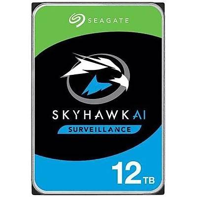 SEAGATE ST12000VE001 DSK 3.5" 12TB 7200RPM SATA 256MB SKYHAWK Gvenlik Diski