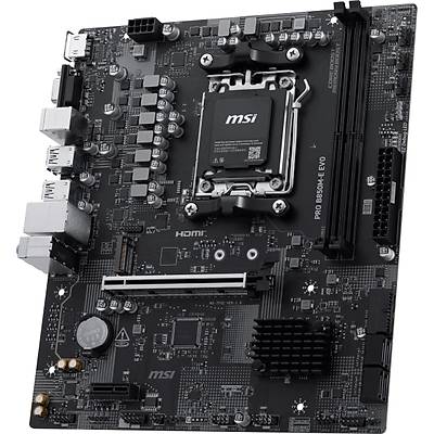 MSI MB PRO B850M-E EVO AM5 DDR5 8200MHZ(OC) HDMI VGA M.2 USB 5Gbs 2.5G LAN mATX Anakart