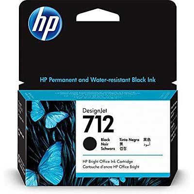 HP 3ED70A (712) SIYAH 28 ML GENIS FORMAT MUREKKEP KARTUSU