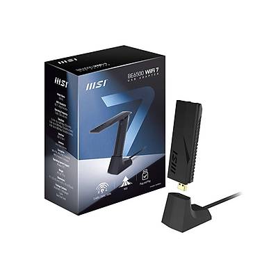 MSI NETWORK BE6500 WIFI 7 USB ADAPTER