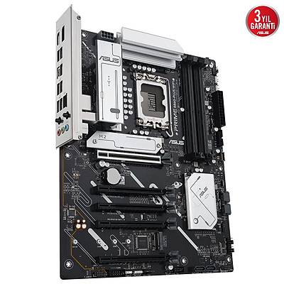 ASUS PRIME B860 PLUS WIFI Intel B860 LGA1851 DDR5 8200 DP HDMI 2x M2 USB32 Gen 2x2 WiFi 6E + BT AURA RGB 2.5Gbit LAN ATX 8+1+1 G�� A�amalar� 1xGen5 M.2 Ready for Advanced AI PC