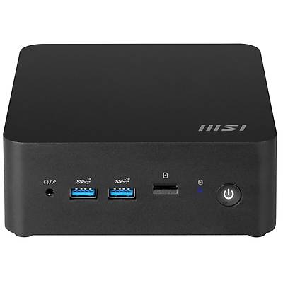 MSI CUBI NUC 1M-003EU CORE 3 100U 8GB DDR5 512GBB SSD W11PRO SIYAH MINI DT PC