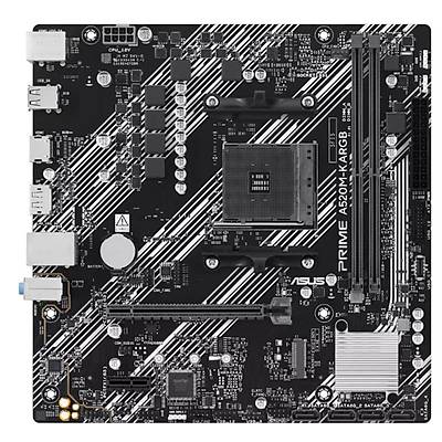 ASUS PRIME A520M-K ARGB DDR4 5100MHZ 1XHDMI 1XDP 1XM.2 USB2.0 MATX AM4 (AMD AM4 5000/4000 /3000 SER�LER� �LE UYUMLU)