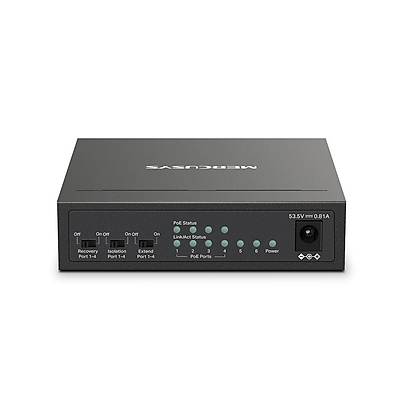 TP-LINK MS106LP 6-Port 10/100Mbps Desktop Switch with 4-Port PoE+