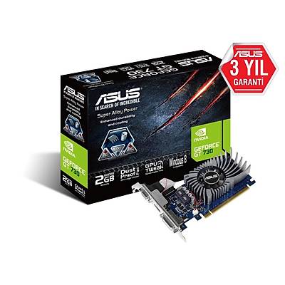 ASUS GT730-SL-2GD5-BRK 2GB GDDR5 64BIT DSUB DVI EKRAN KARTI