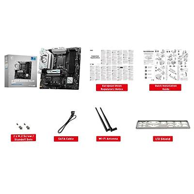 MSI MB B760M GAMING PLUS WIFI SOKET 1700 DDR5 6800(OC) PCI-E M.2 USB3.2 HDMI DP 1x 2.5G LAN WI-FI 6E ATX