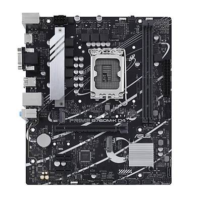 ASUS PRIME B760M-K D4 DDR4 5333MHZ 1XVGA 1XHDMI 2XM.2 USB 3.2 MATX 1700P (13. VE 12.NESL LEMC UYUMLU)