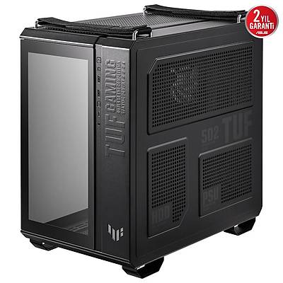 ASUS TUF GAMING GT502 PANAROM�K TEMPERL� CAM USB TYPE-C ATX / MICRO-ATX / MINI-ITX FANLI KASA