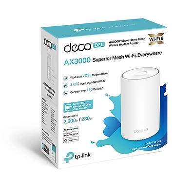 TP-LINK DECO X50-DSL 3000 MBPS EV WI-FI 6 SSTEM (1-PACK)